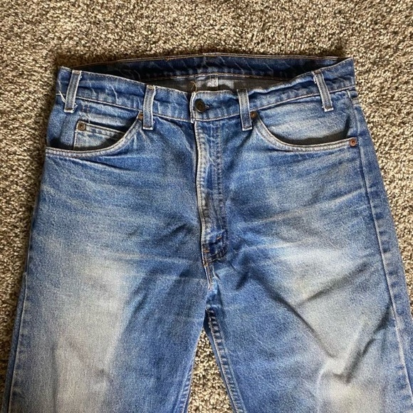 Vintage Levi’s 02505 0217 Jeans Mens 32x29 Blue 1980s Orange Tab Made In USA - Picture 2 of 9